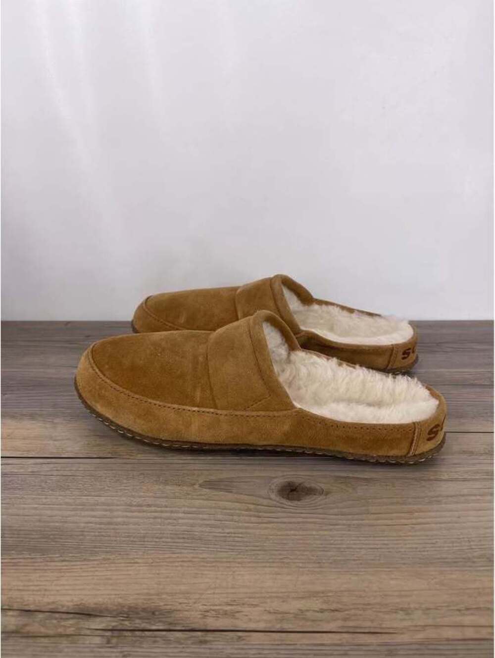 Sorel Suede Slippers Men's Size 12 - Picture 2 of 6